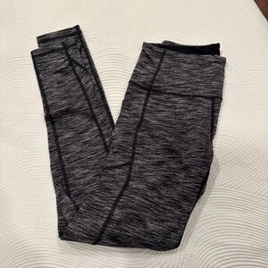 Victoria's Secret Black Gray Leggings